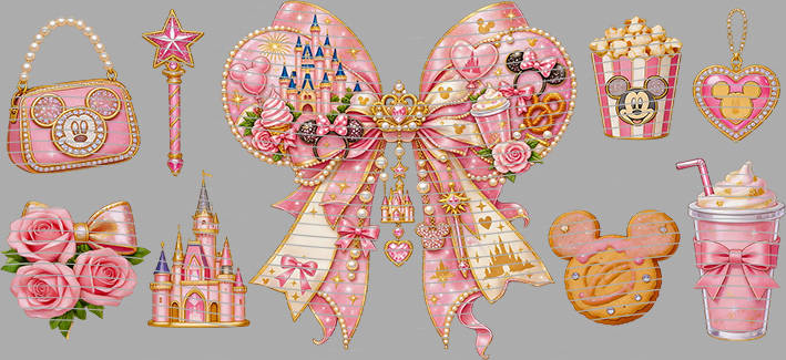16oz Disney style-D-3185